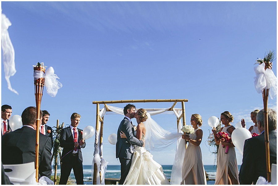 Documentary Coastal wedding by LJM Photography