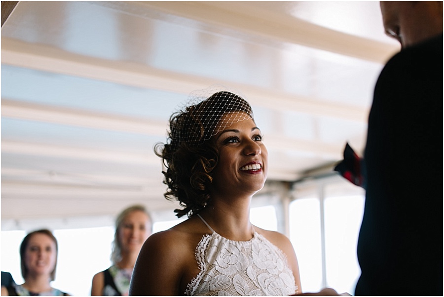LJM Photography_Coastal boat wedding_Documentary Photographer_The vows