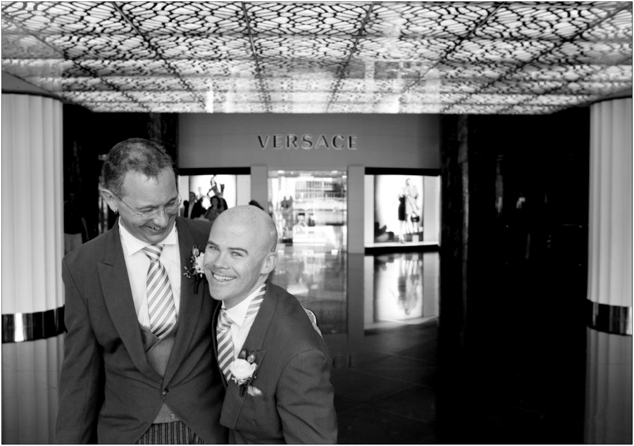 LJM Photography LGBTQI wedding couple in love at crown, Melbourne