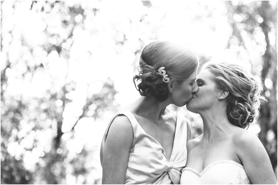 LJM Photography LGBTQI wedding couple kissing 