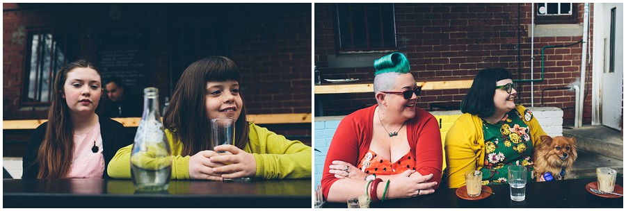 LGBTQI candid Same-sex Family portraits in Brunswick