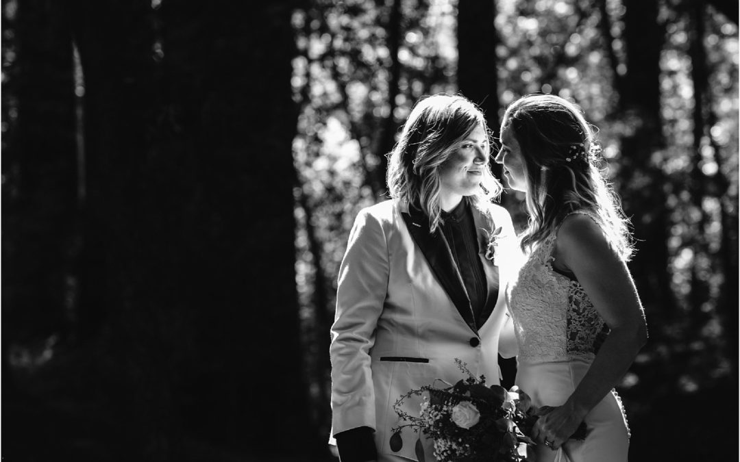 Emelie & Anna / Redwood Forest Wedding