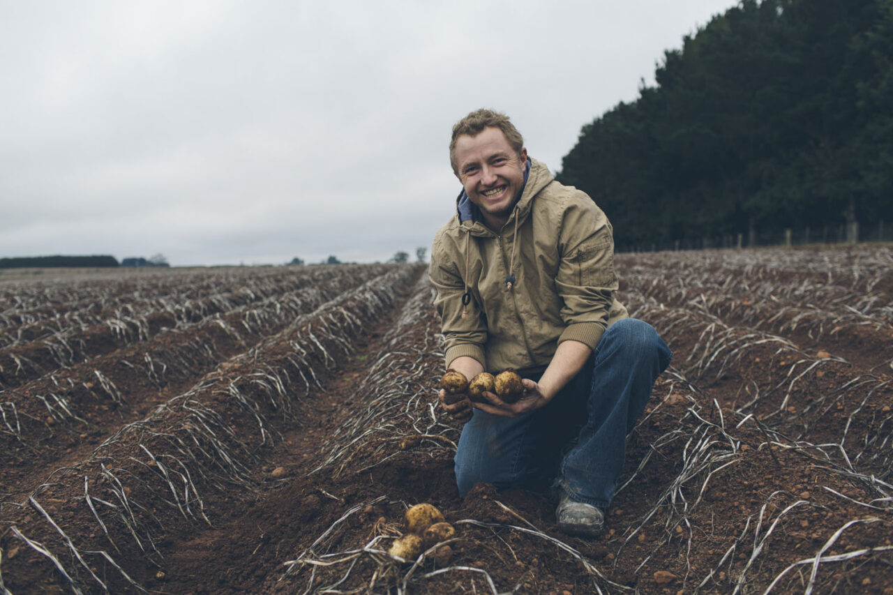 Environmental brand photography documenting a business owner in their working environment
